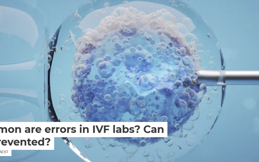 How common are errors in IVF labs? Can they be prevented? 14 APR 2025