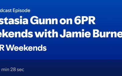 Anastasia Gunn IVF Activist on 6PR Weekends with Jamie Burnett