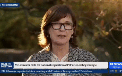 Vic Health Minister Mary-Anne Thomas calls for National Regulation & Announces National IVF 3mth Rapid Review 13.06.25 ABC