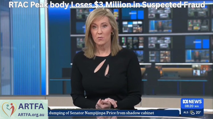 IVF Peak body Loses $3 Miliion in Suspected Fraud – ABC Video 11.09.25